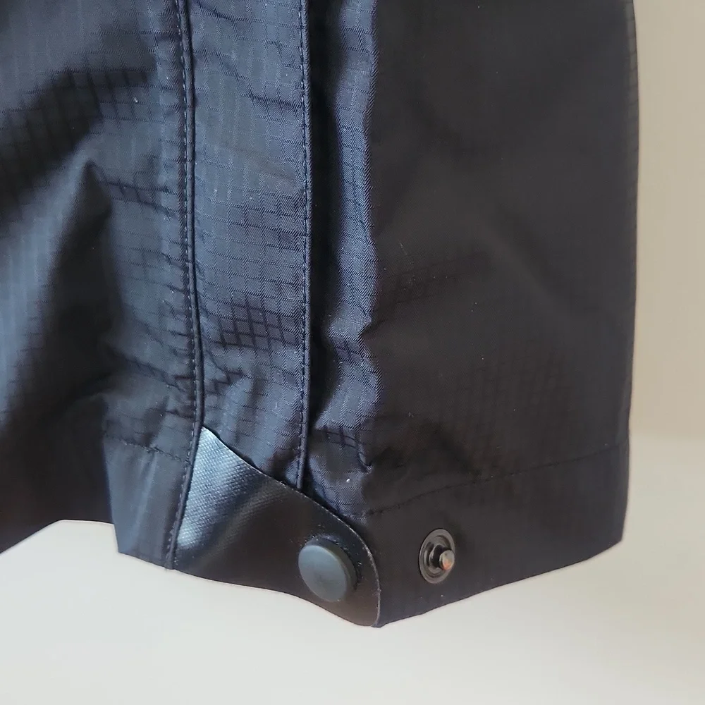 MEC Black Splash Windbeaker Pants Zipper Side Unisex Sz Men's Medium - Picture 2 of 13